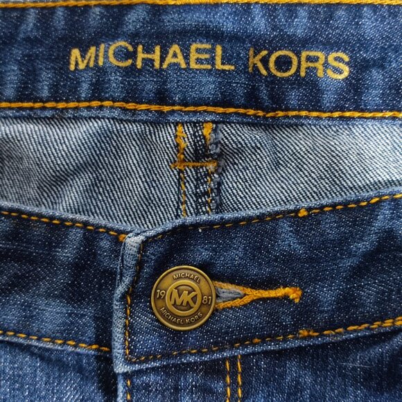 Michael Kors Jeans women's size 8 ink blue colour straight leg classic - Picture 6 of 15
